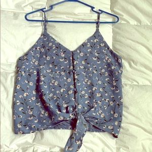 Floral tank top